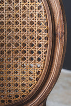 Load image into Gallery viewer, Scaun de dining din lemn cu ratan ”Luberon”