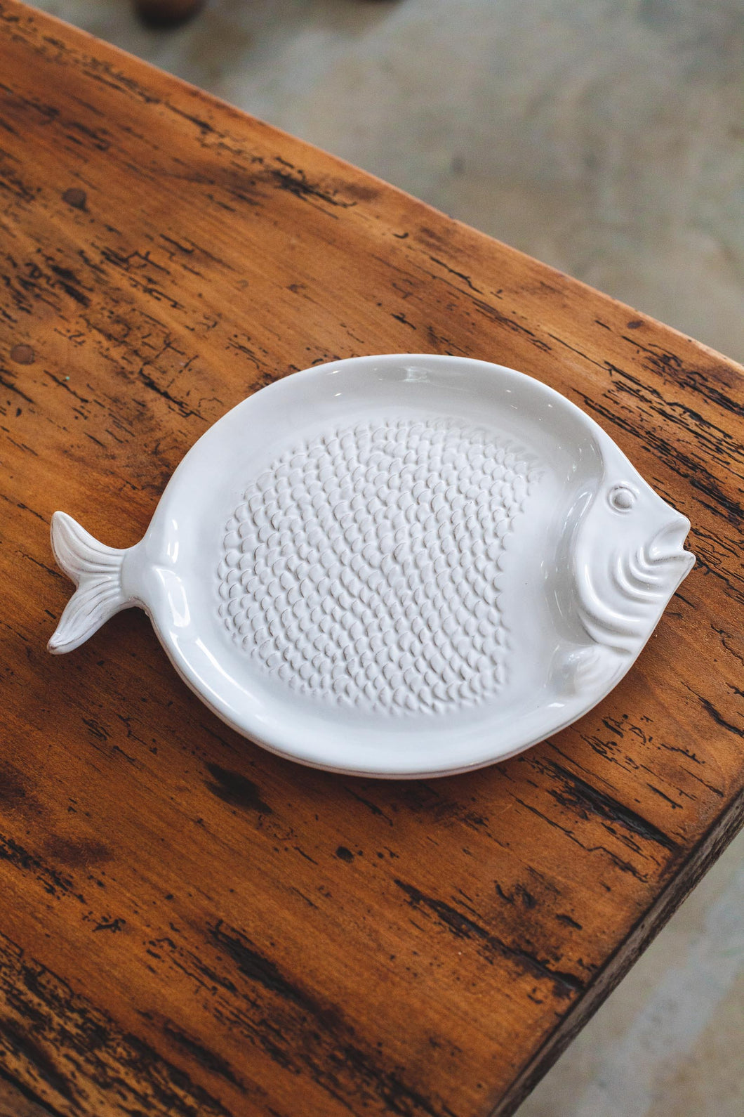 Farfurie de ceramică în formă de pește ”Atlantide”
