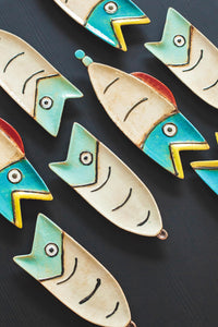 Farfurie din ceramică pește ”Comic”