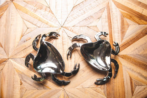 Tăviță decorativă din inox ”Crab”