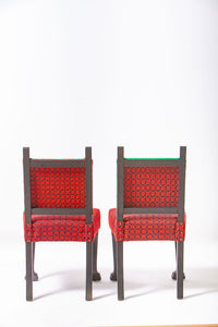 Set de 2 scaune cu macat
