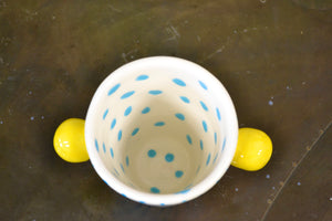 Cană handmade din ceramică “Bonbons”