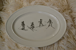 Platou ceramică “Ski Slope”